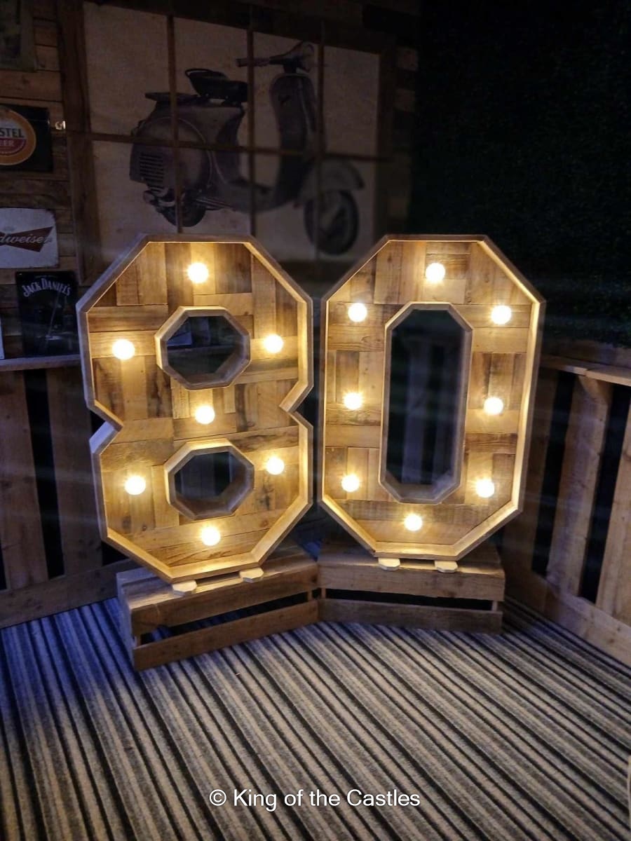 LED Numbers & LOVE Letters Hire | Manchester